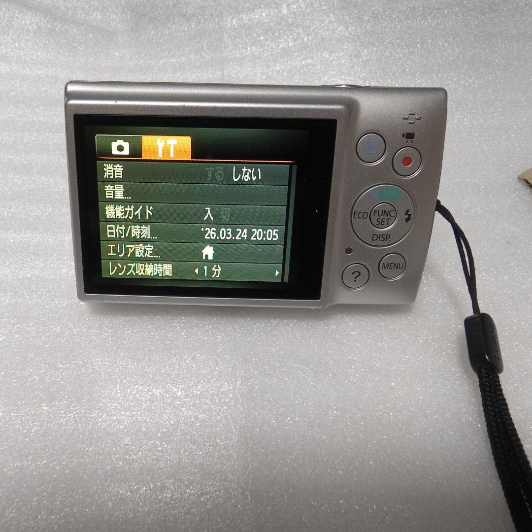 Canon IXY 140 コンパクトデジタルカメラ (シルバー)