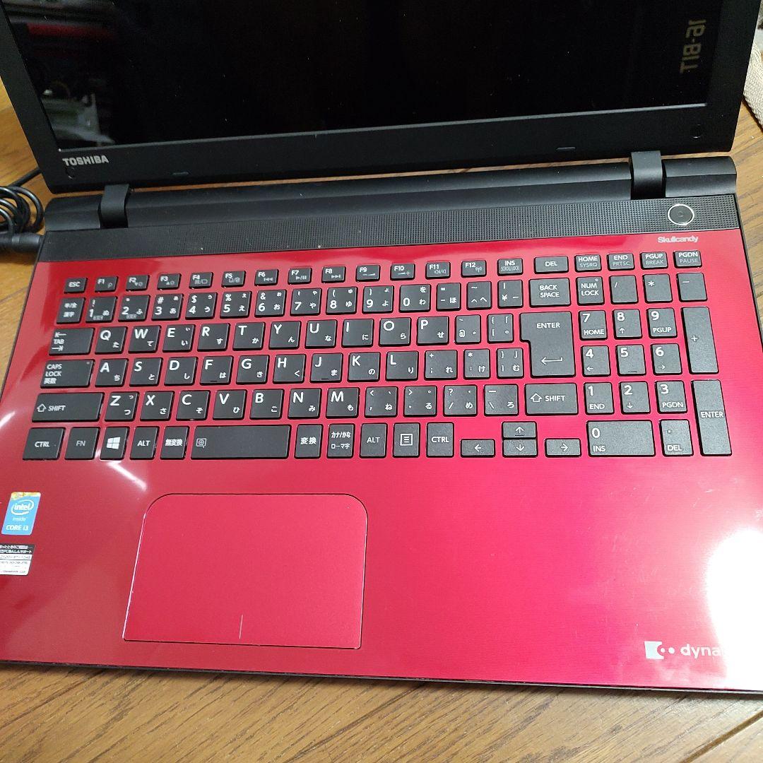 TOSHIBA ノートPC dynabook T55/RRS レッド