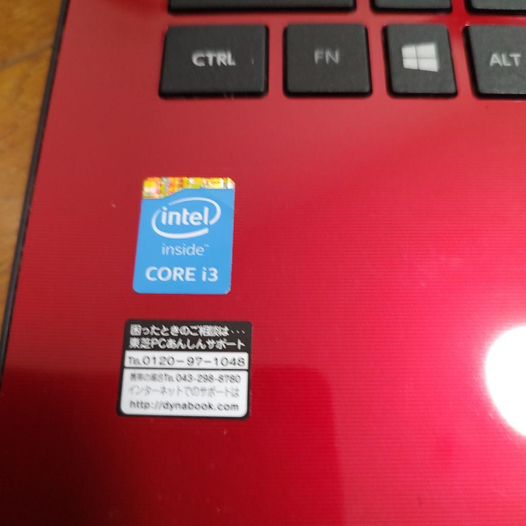 TOSHIBA ノートPC dynabook T55/RRS レッド