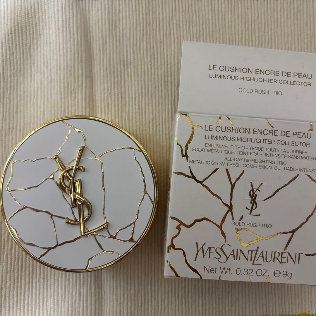 YSL アンクル ド ポー ルクッション ゴールドラッシュ ハイライター