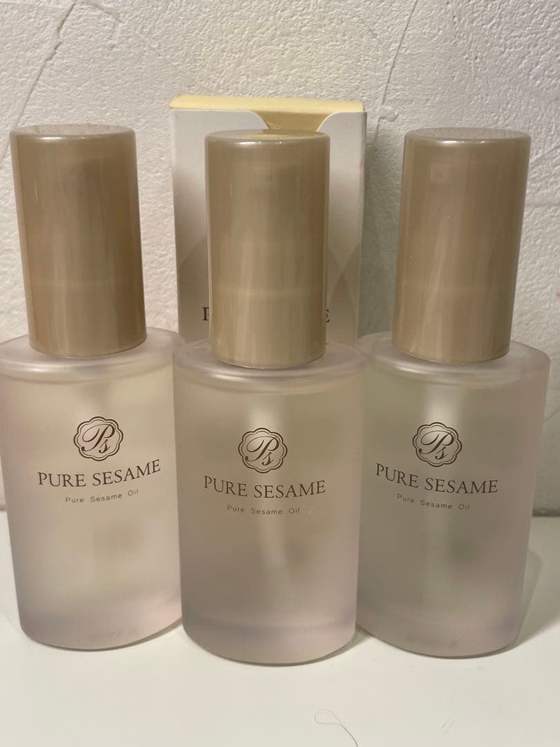 【新品未使用】PURE SESAME セサミオイル 3本セット