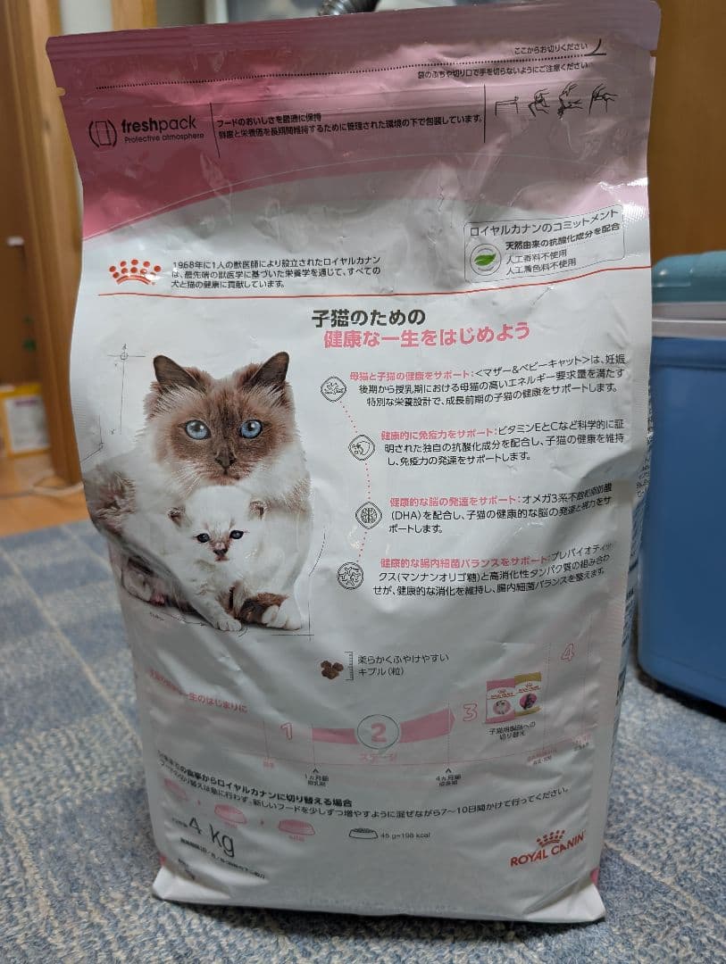 ロイヤルカナン成長前期の子猫用4kg