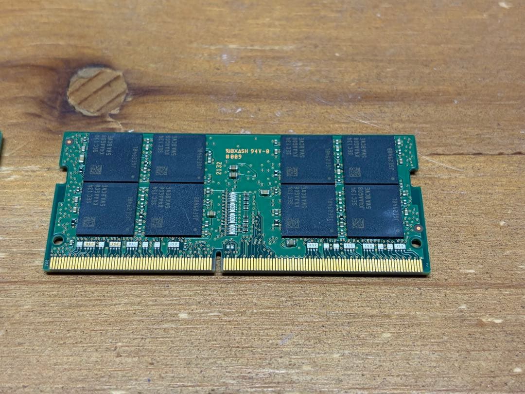 Samsung SO DIMM DDR4 3200 32GB 2枚 ノート用