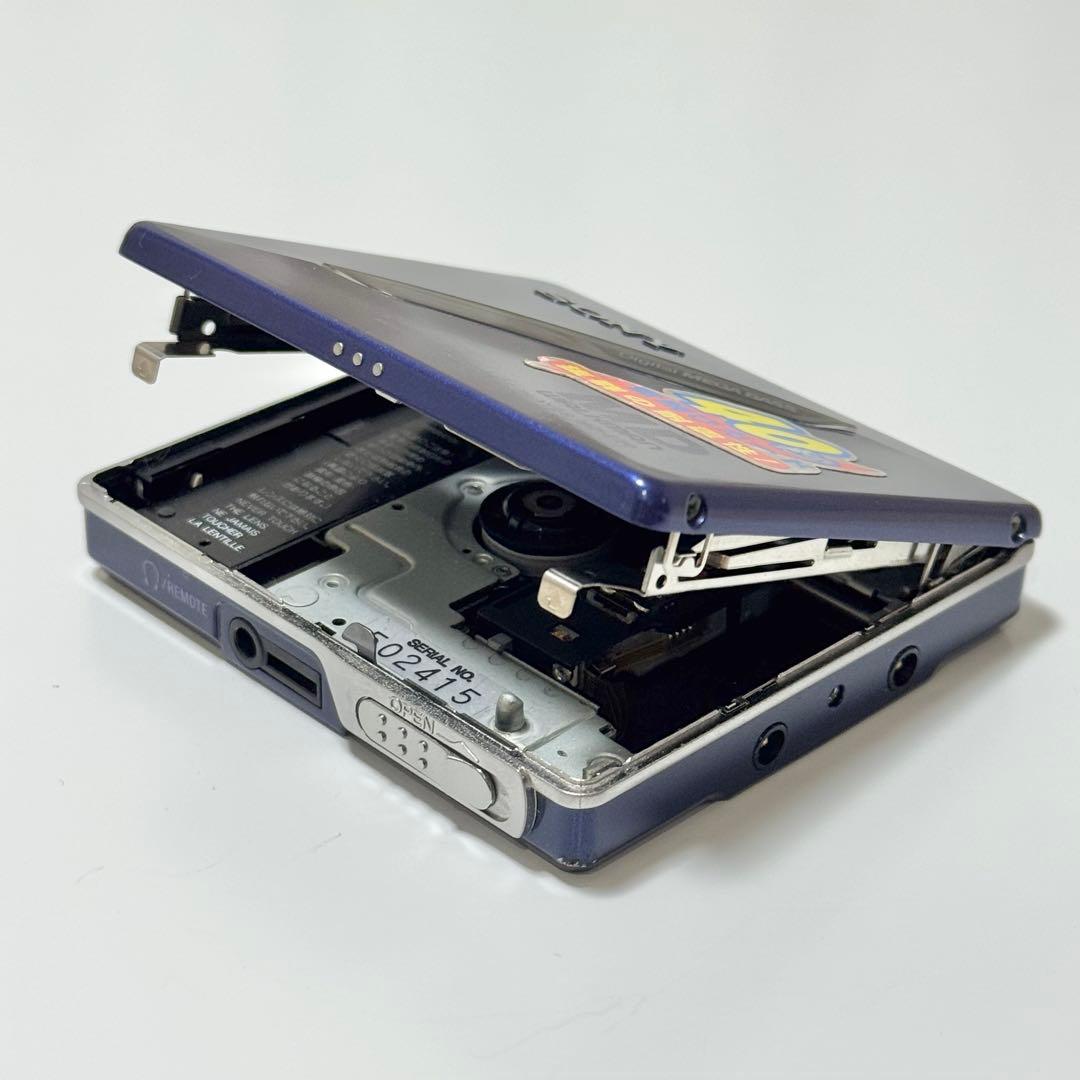 動作品 SONY MD WALKMAN MZ-E70 ポータブルMDプレーヤー