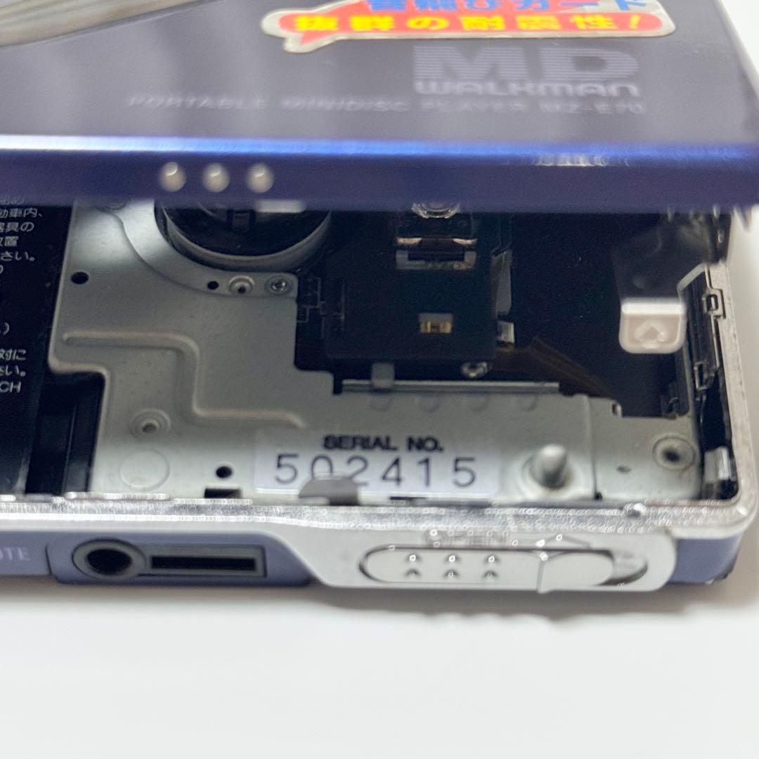 動作品 SONY MD WALKMAN MZ-E70 ポータブルMDプレーヤー