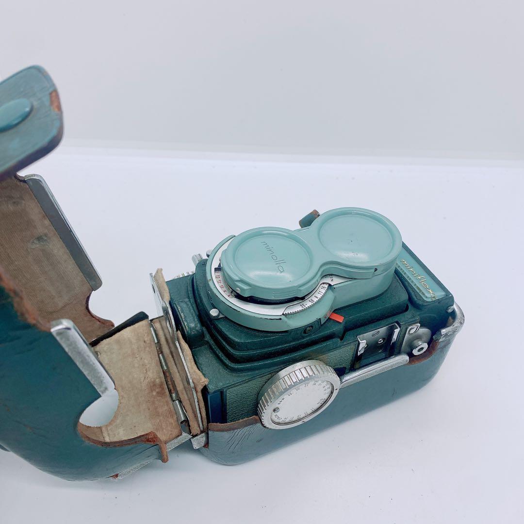 MINOLTA 二眼レフカメラ カメラ miniflex ミノルタ 3174