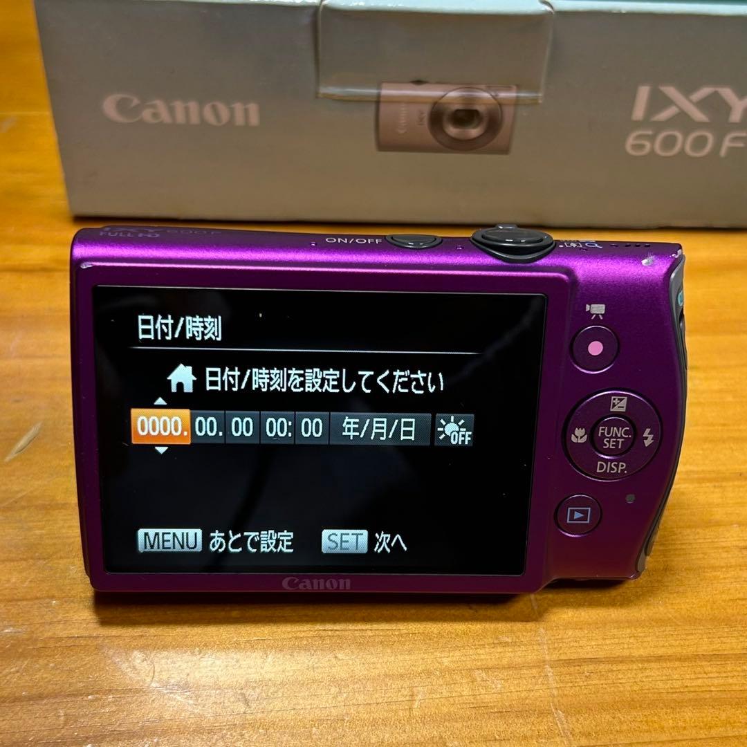 Canon キャノン IXY 600F デジカメ6304