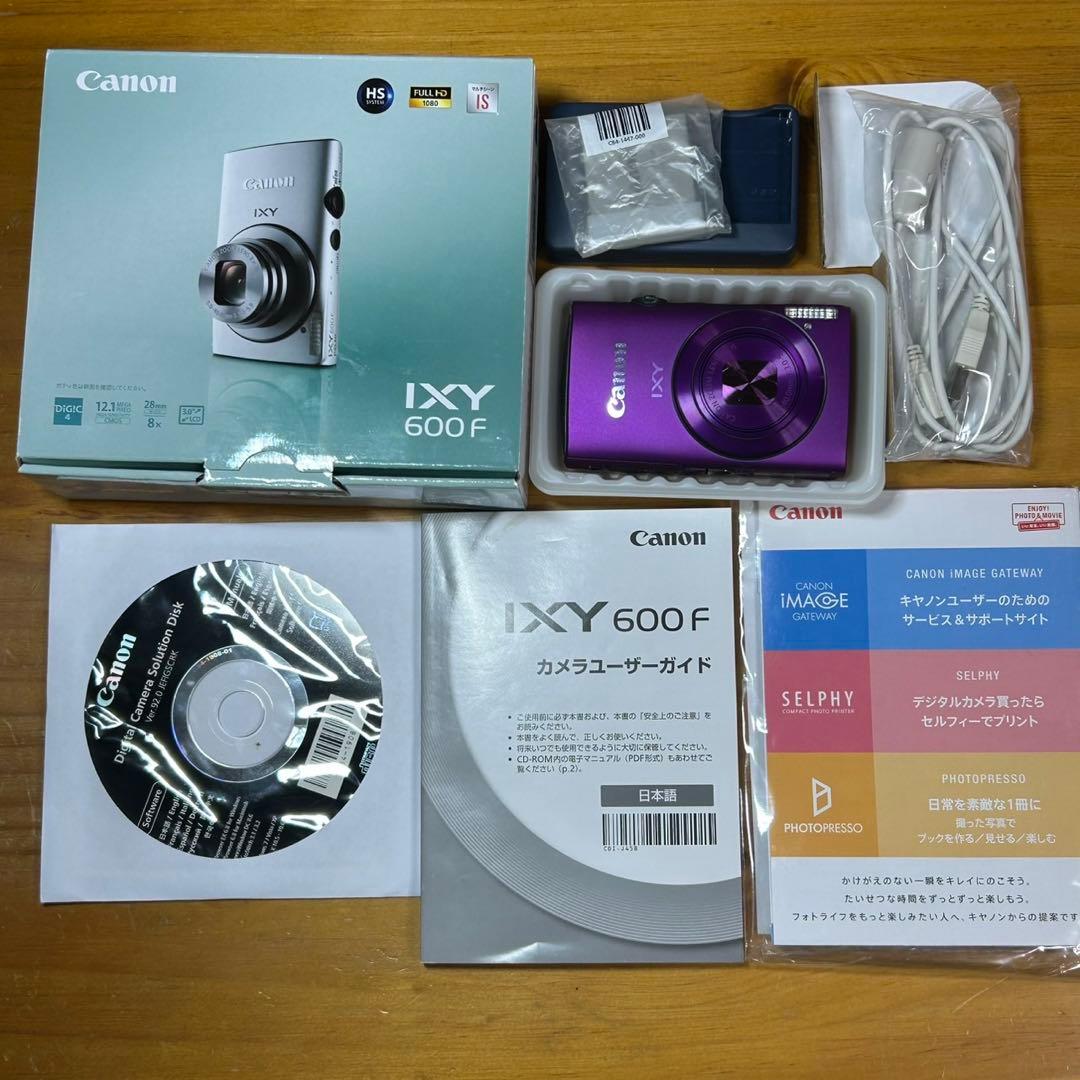 Canon キャノン IXY 600F デジカメ6304