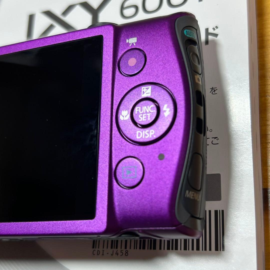 Canon キャノン IXY 600F デジカメ6304