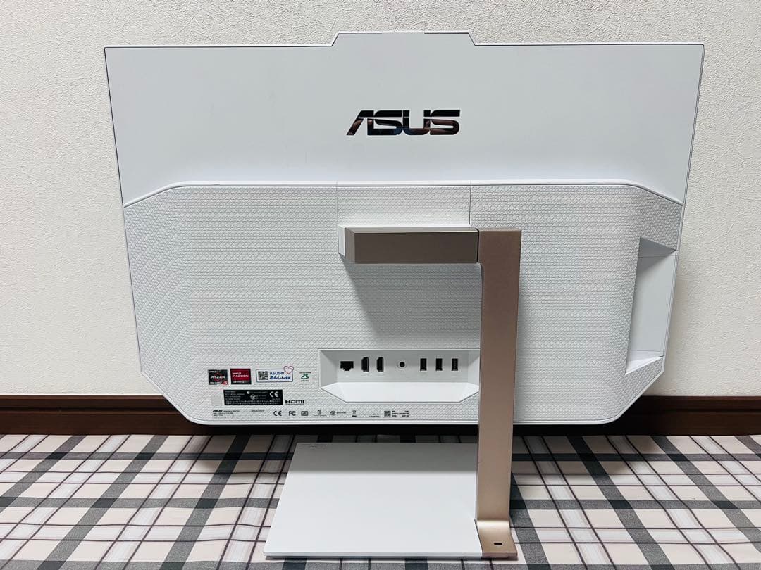 液晶一体型パソコンASUS OFFICE/SSD/HDD/￼メモリ16GB￼