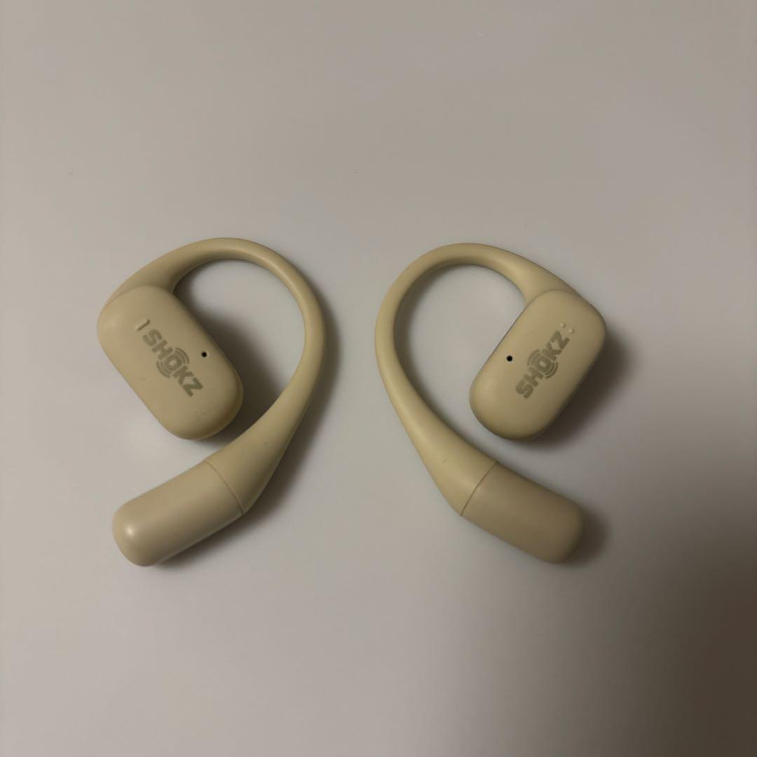 【難あり】SHOKZ OpenFit ベージュ オープンフィット イヤホン