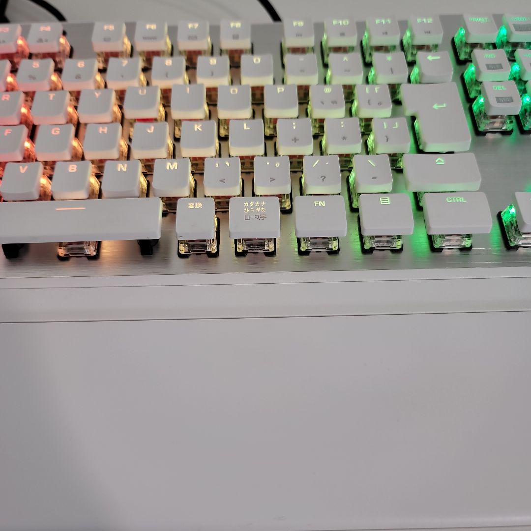 ゲーミングキーボード メカニカルキーボード イルミネーション