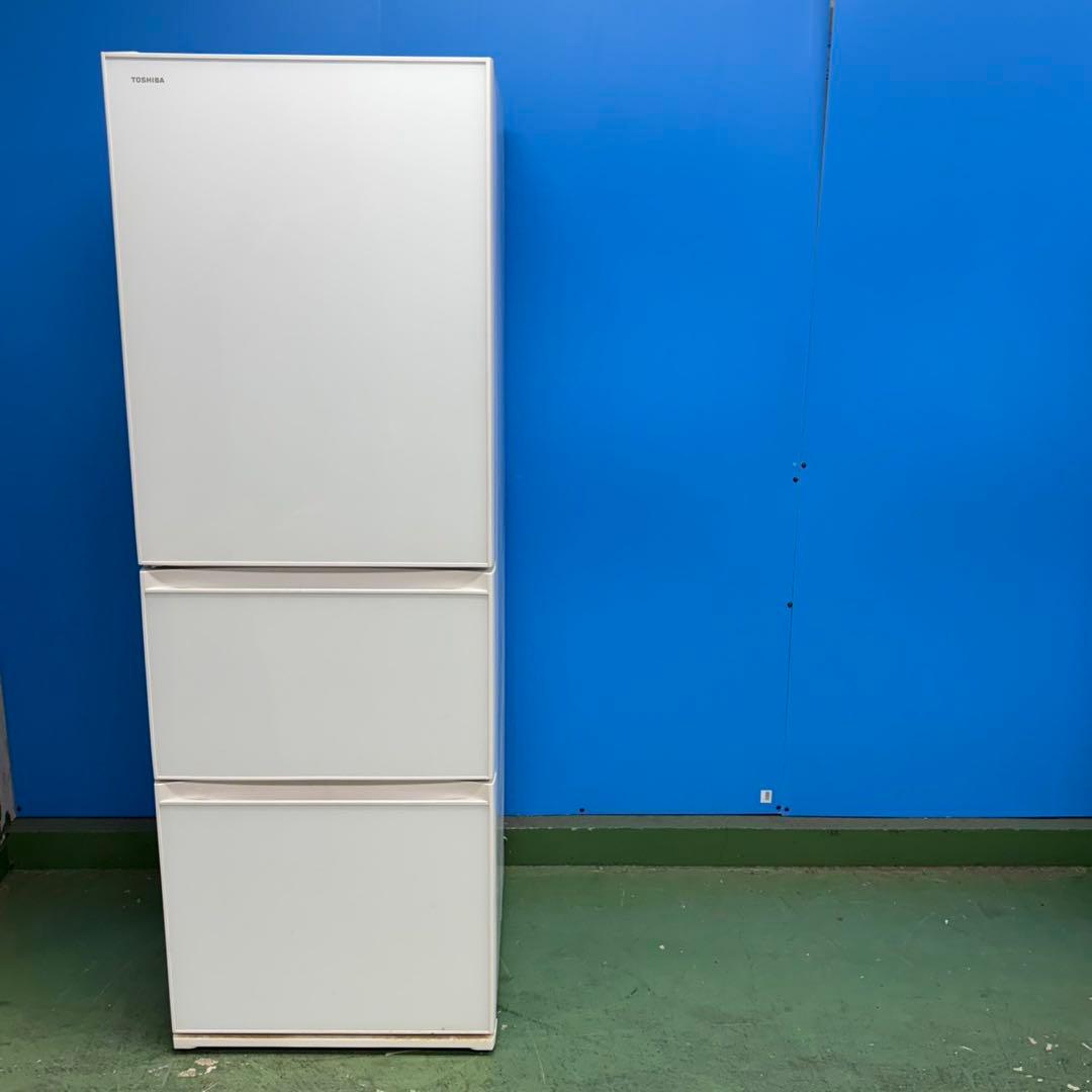 810 TOSHIBA1〜4人暮らし用！大型冷蔵庫　363L 小型　自動製氷