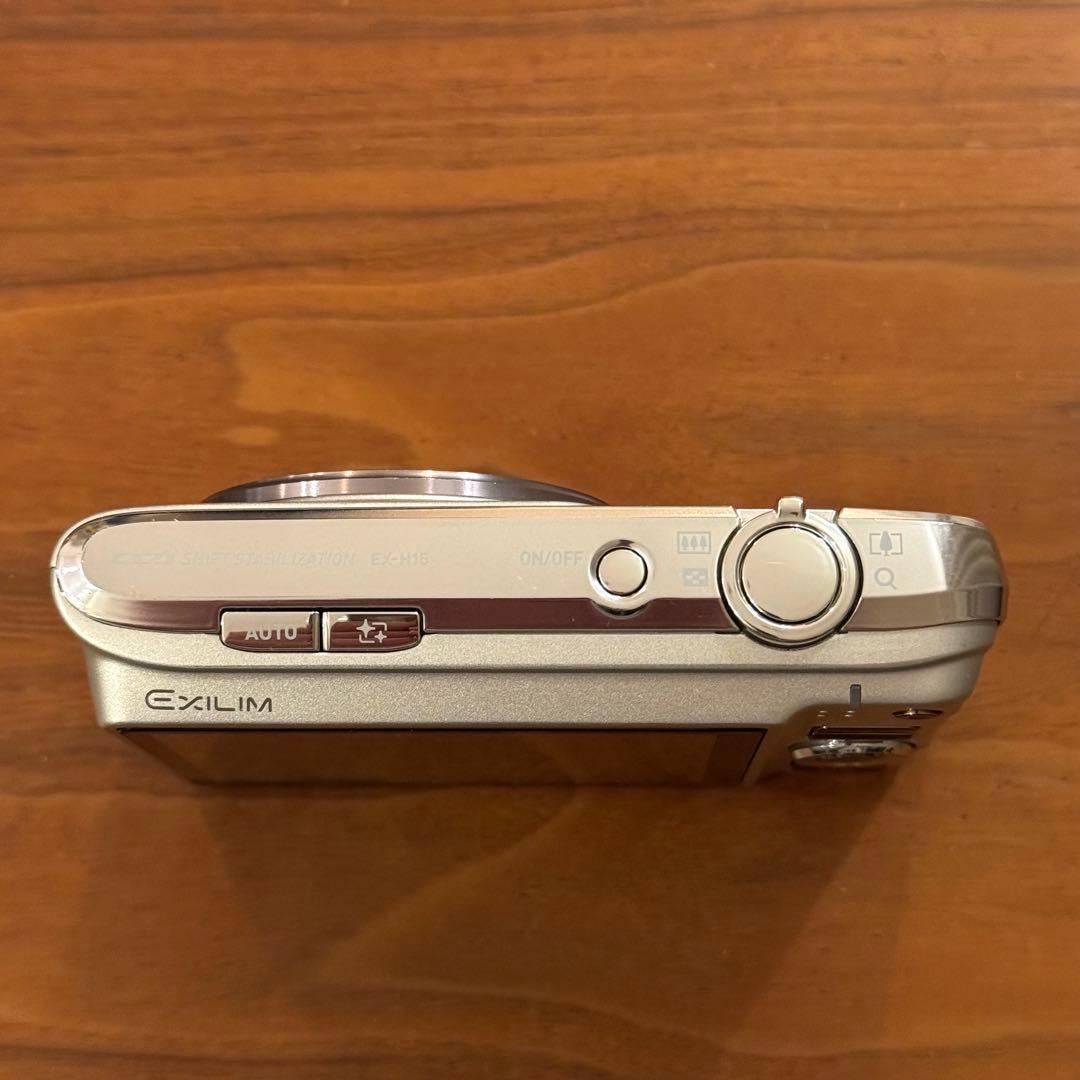 CASIO EXILIM EX-H15 デジタルカメラ シルバー