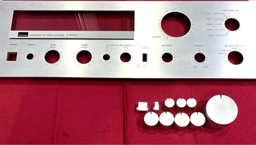 Sansui プリメインアンプ A-5000 サンスイ 動作品 パワーメーター