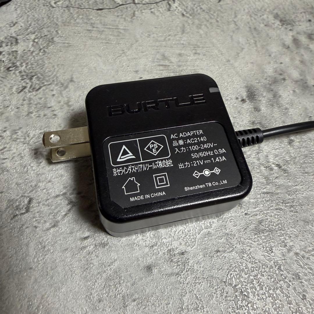 バートル 24V AC09-1 2025 ファン バッテリー ブラック 空調服