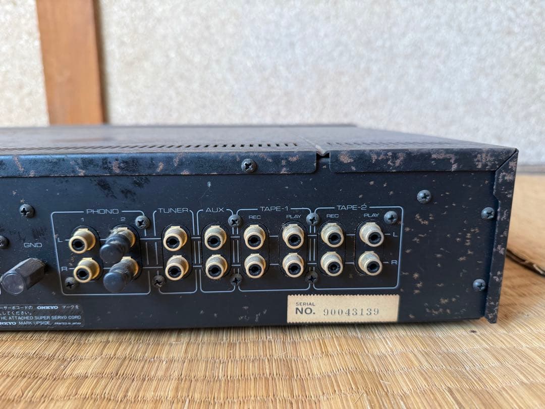 【O-2222】ONKYO オンキヨー プリアンプ P-306