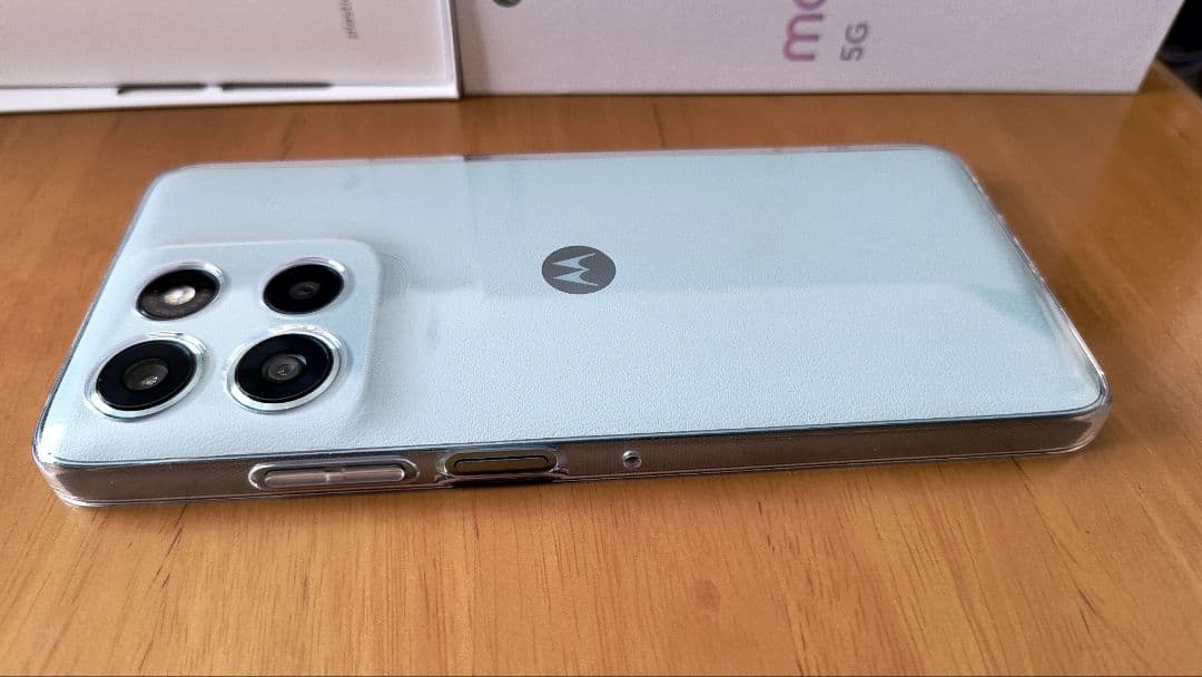moto g 66j 5g 　TPUカバー付き