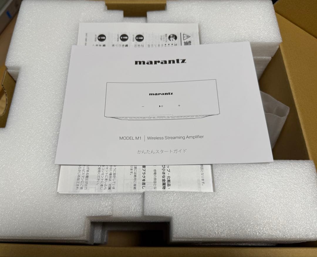 マランツ ワイヤレス・ストリーミング・アンプ ブラック MODELM1/FB