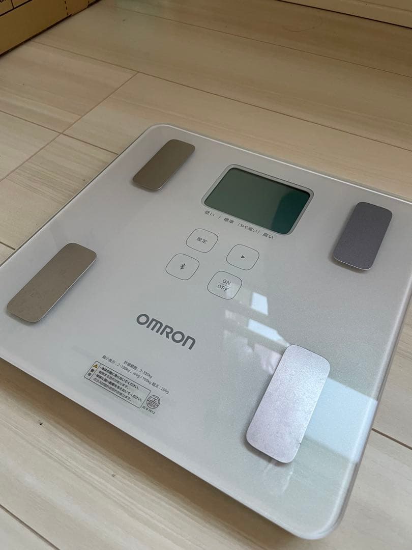 OMRON 体重体組成計 HBF-230T カラダスキャン シャイニーホワイト