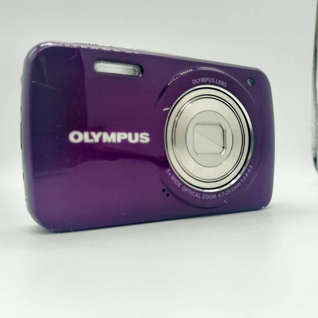 OLYMPUS VH-210 パープル コンパクトデジカメ