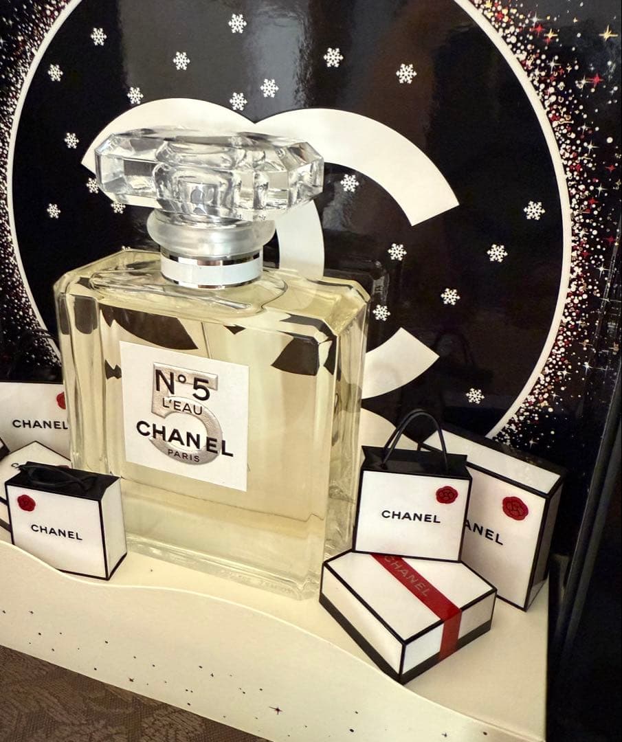 シャネル N°5 ロー オードゥ トワレット シアター コフレ、クリスマス、美品