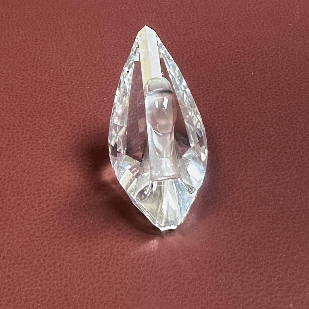 SWAROVSKI スワロフスキー クリスタル 置物 白鳥 スワン 置物