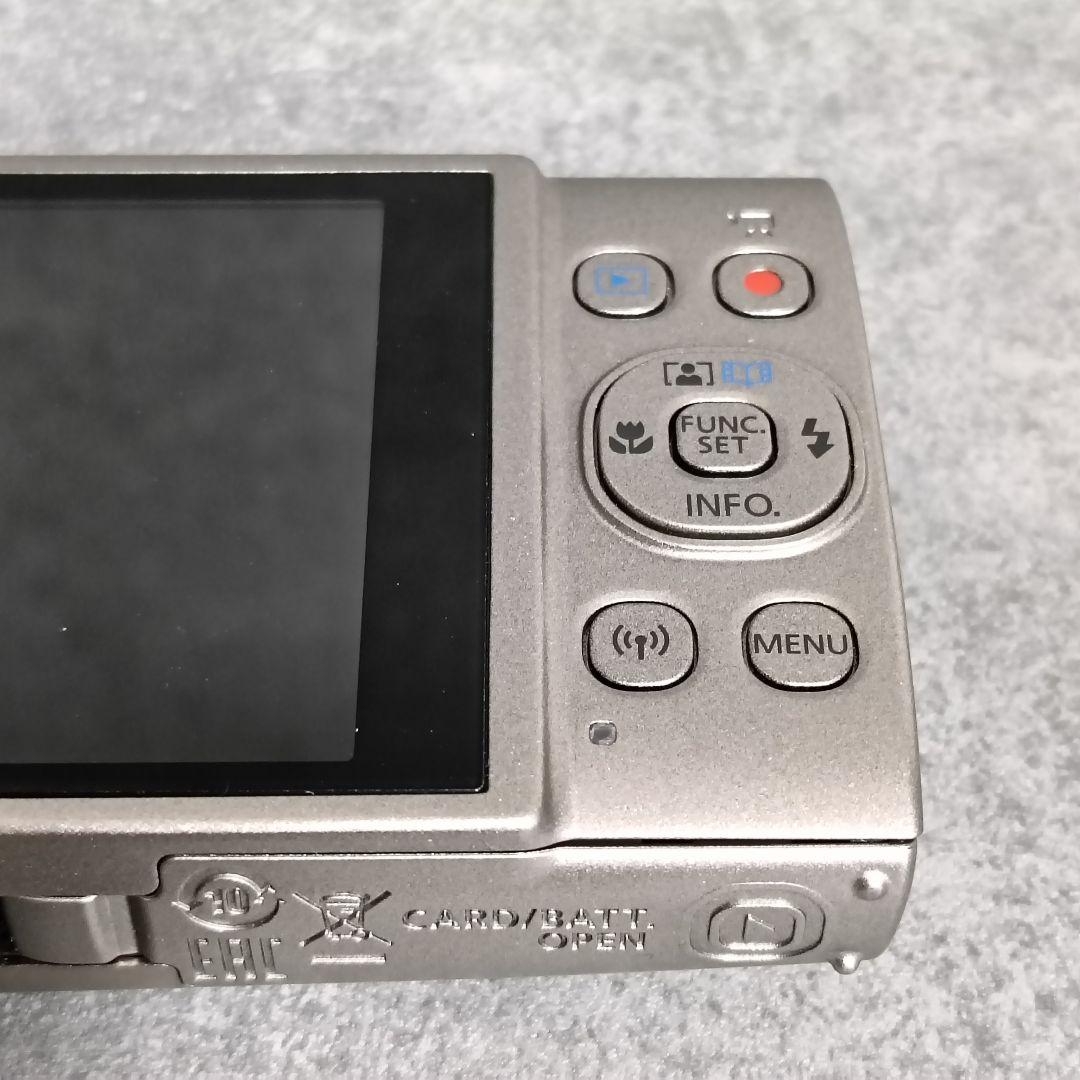 美品 Canon IXY650 コンパクトデジタルカメラ WiFi対応 シルバー