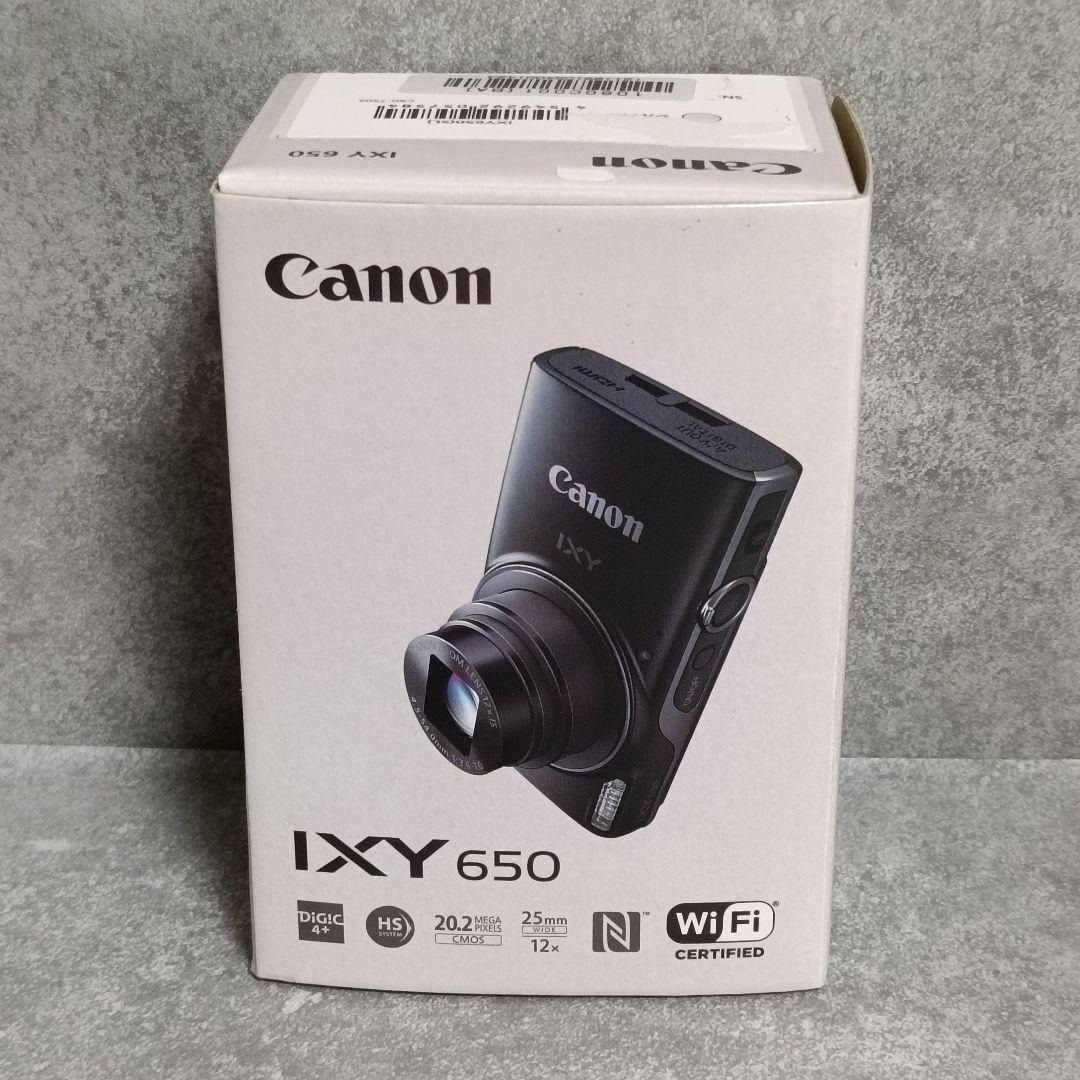 美品 Canon IXY650 コンパクトデジタルカメラ WiFi対応 シルバー