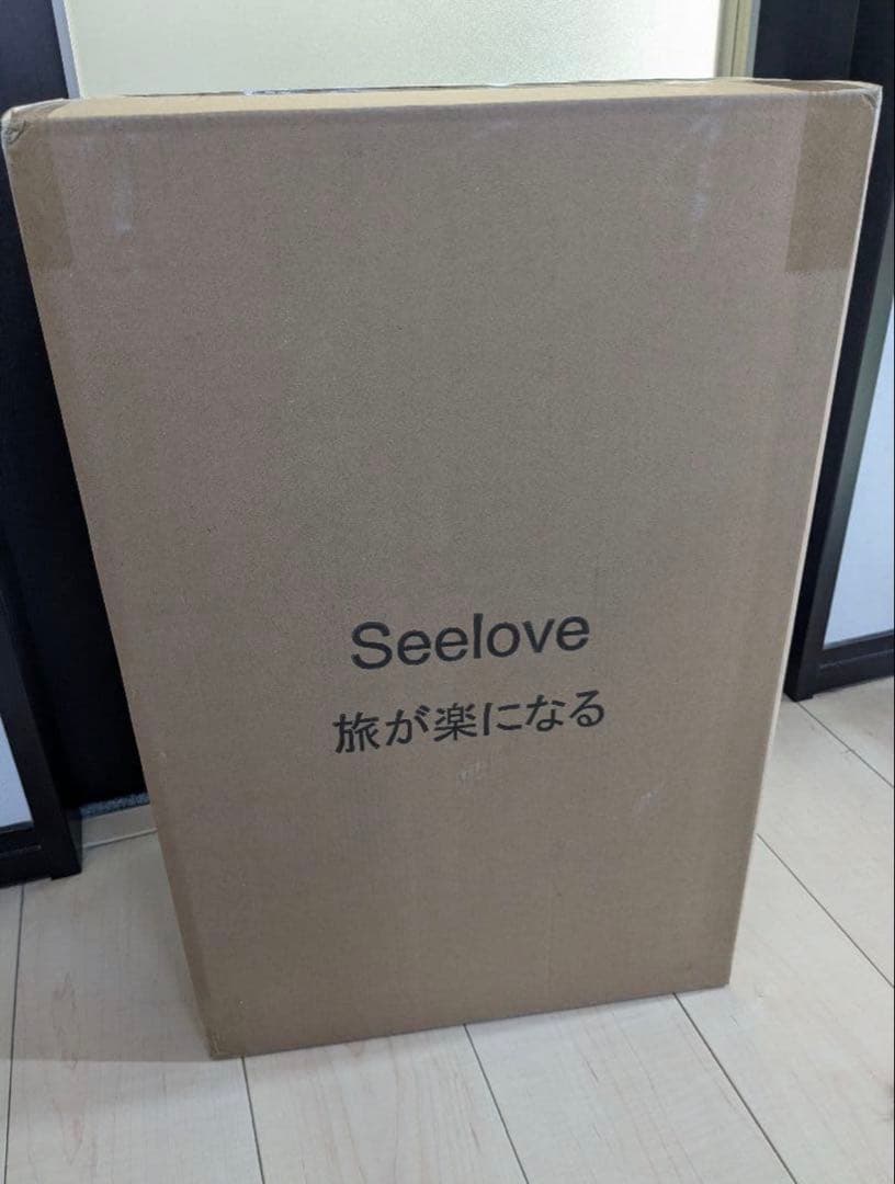 スーツケース フロントオープン 軽量 ブラック Sサイズ機内持ち込み 42L