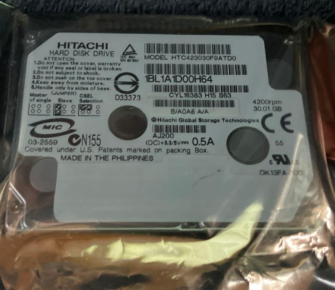 Windowsノート本体 IBM ThinkPad X40 2371-AJ4