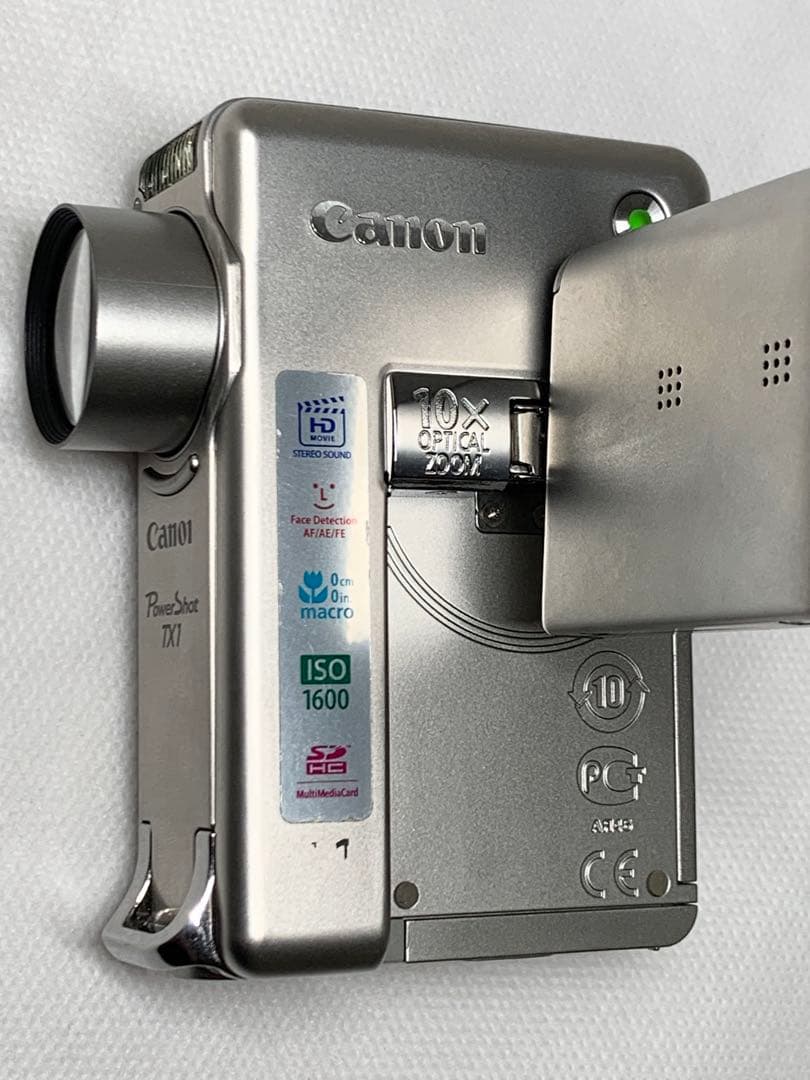画面上下反転 Canon Power Shot TX1 デジタルカメラ