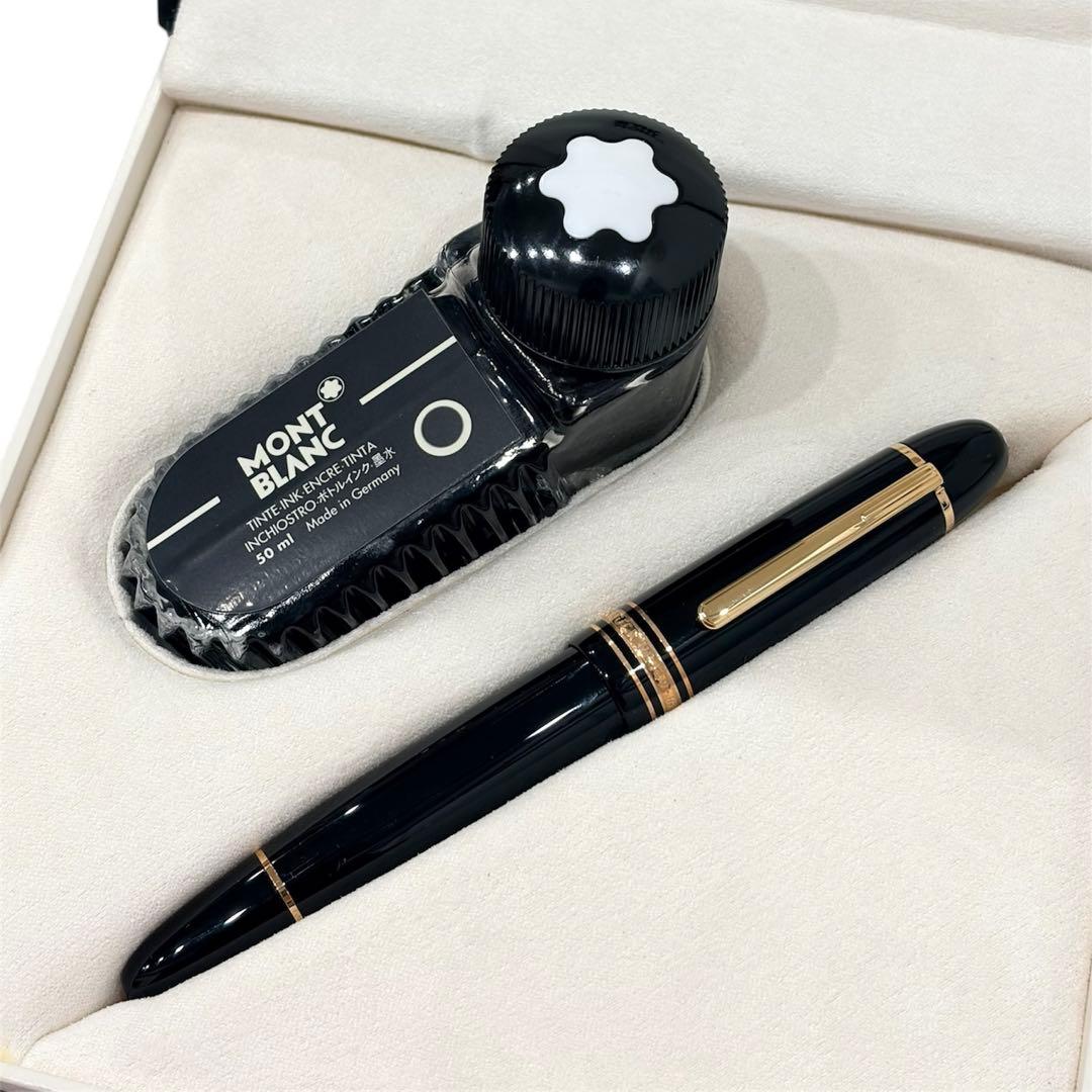 Montblanc マイスターシュテュック　18金 万年筆　149 インク付き
