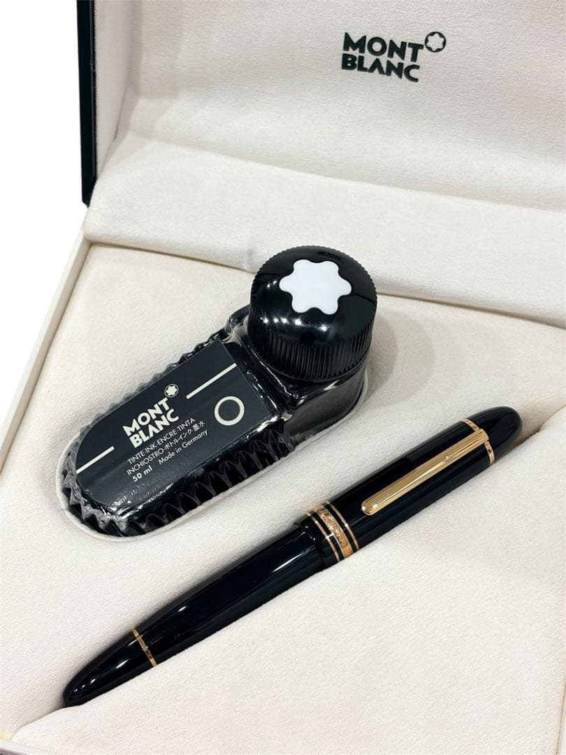 Montblanc マイスターシュテュック　18金 万年筆　149 インク付き