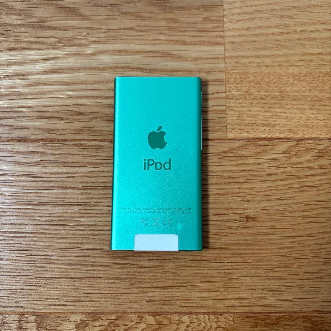 16GB iPod nano グリーン＋Lightningイヤホン