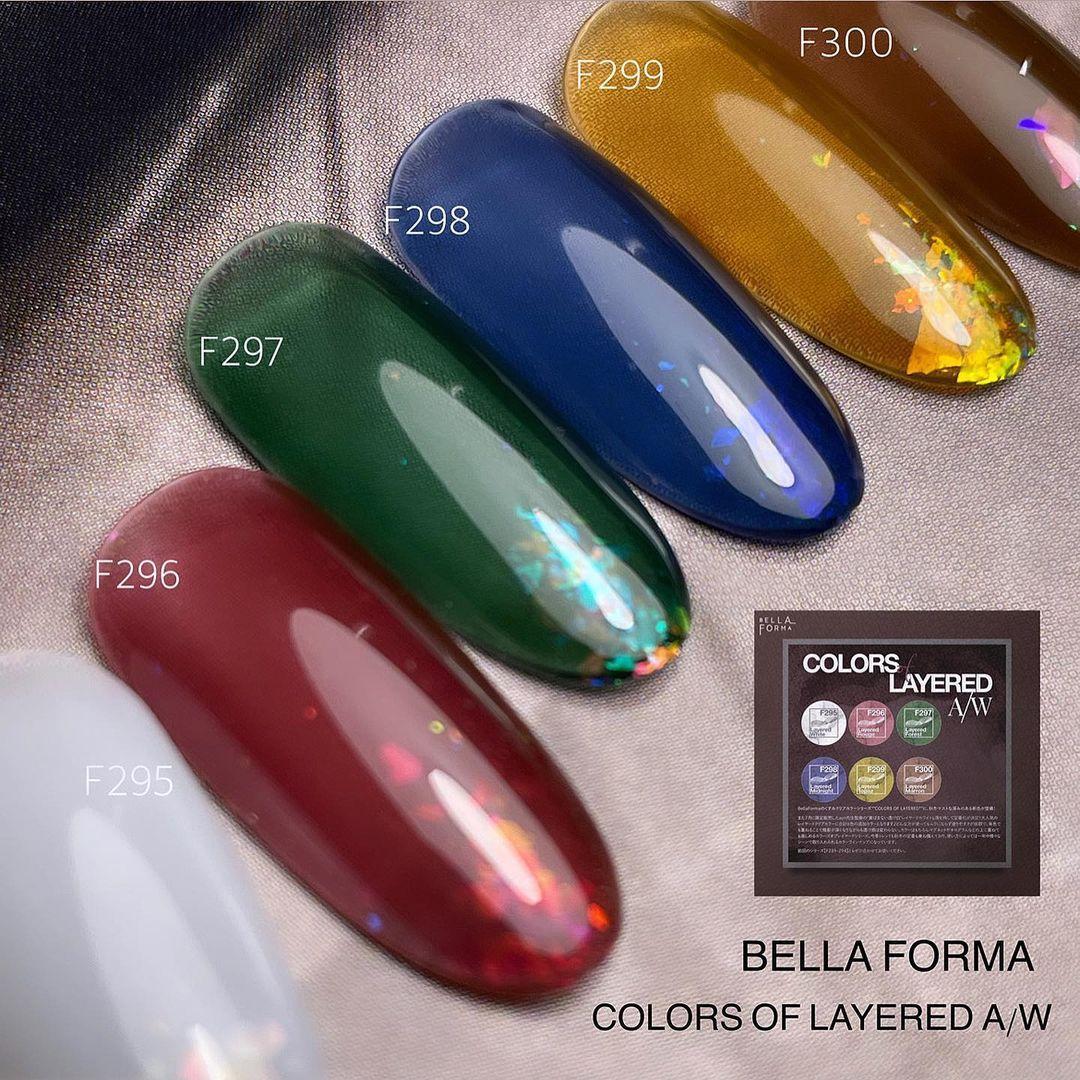 ☆F289-300新品★BellaFormaくすみクリアカラー系１２色セット☆