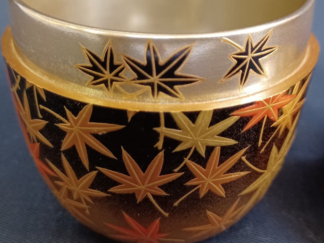 紅葉大棗　隆弘峯（岩倉隆斎）作