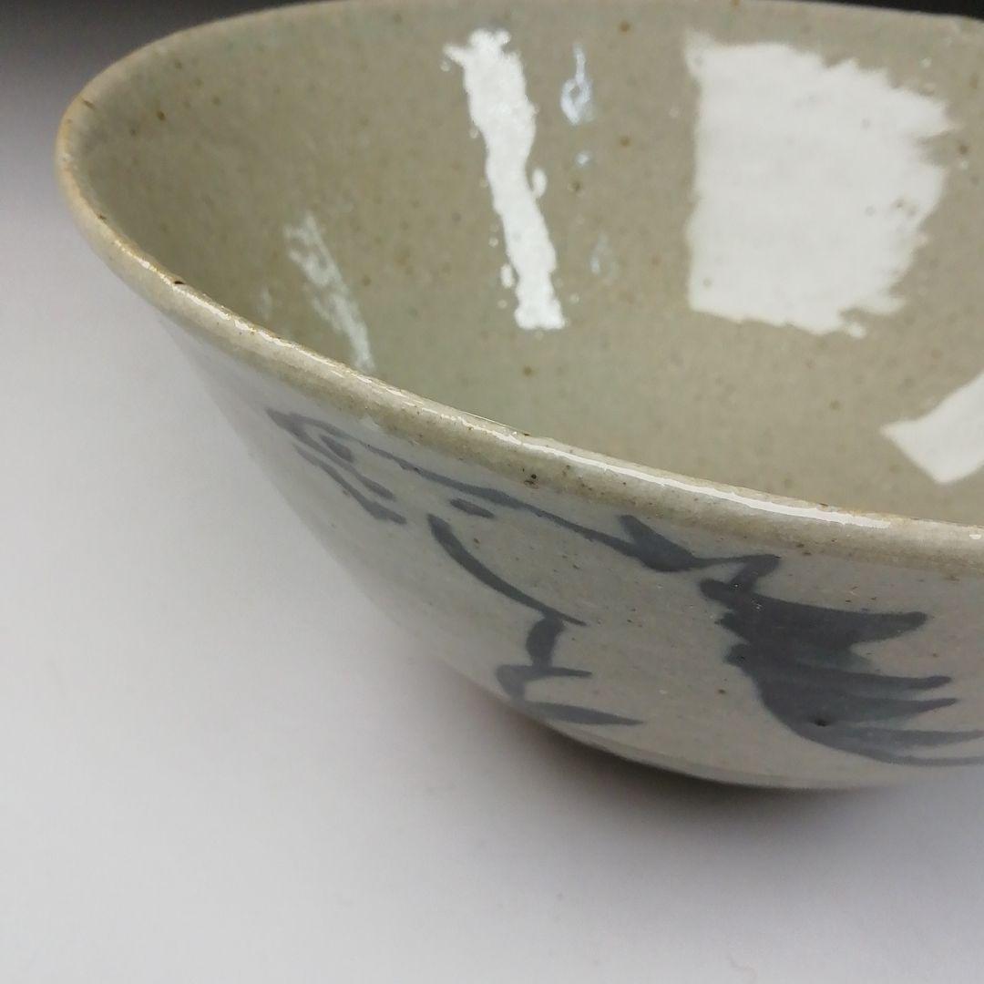 Ｔ２１７　茶碗　『馬の絵』『松露亭　朋之(田辺長右衛門)』　共箱　抹茶碗　茶道具