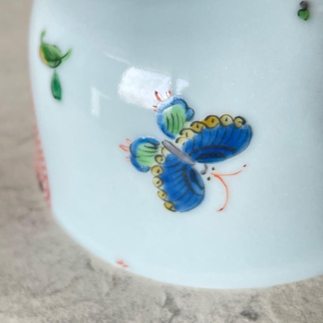 【新品未使用】陶芸家中尾郁夫　色絵作品　碗