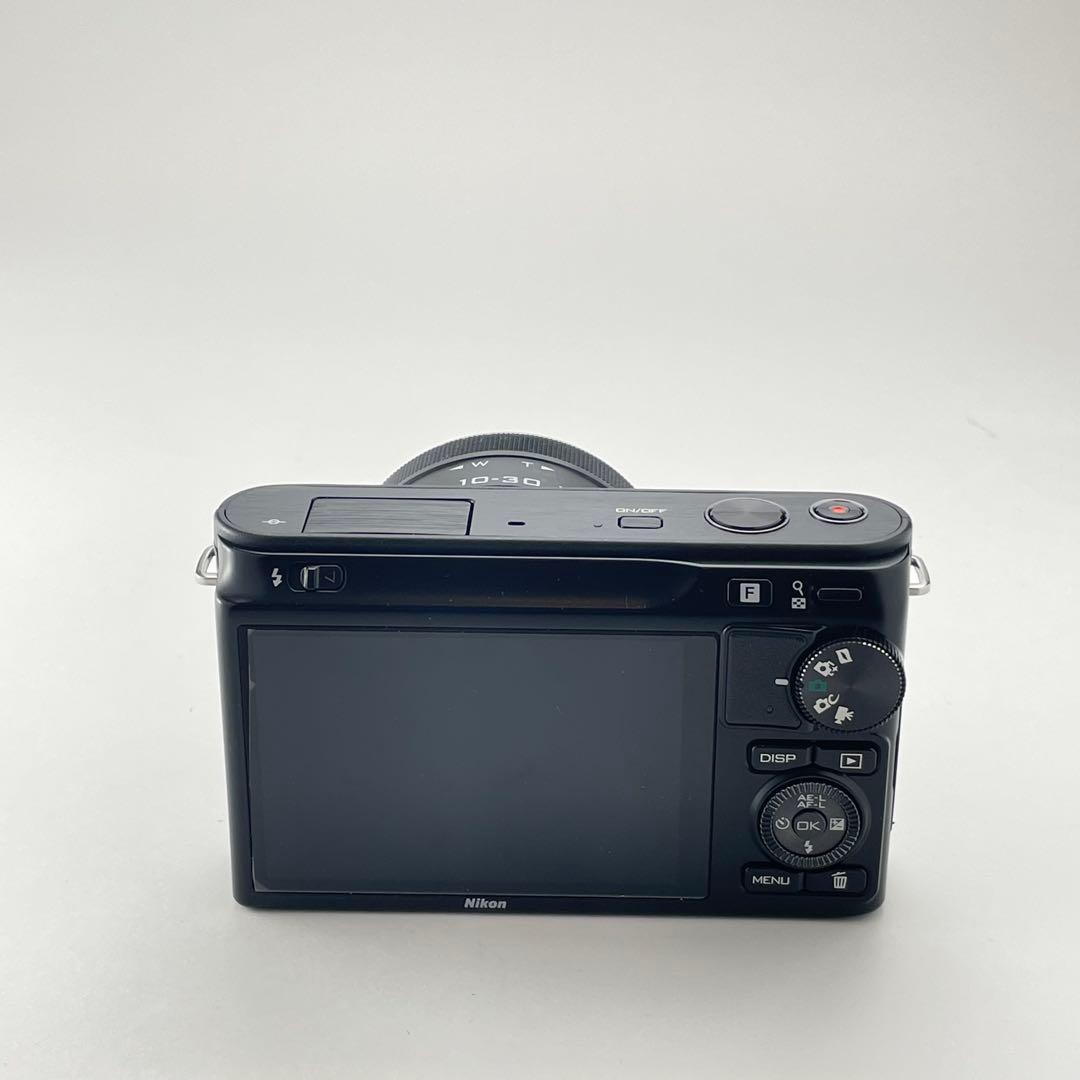 【美品・返品保証】Nikon1 J2ブラック パワズームレンズキット