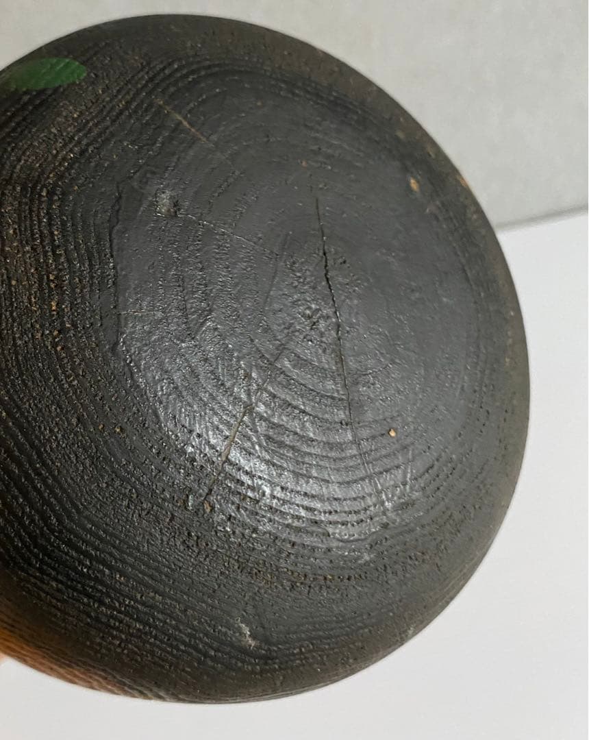 栗の木のこけし（35.5cm）／人間無形文化財・榎本寛治作