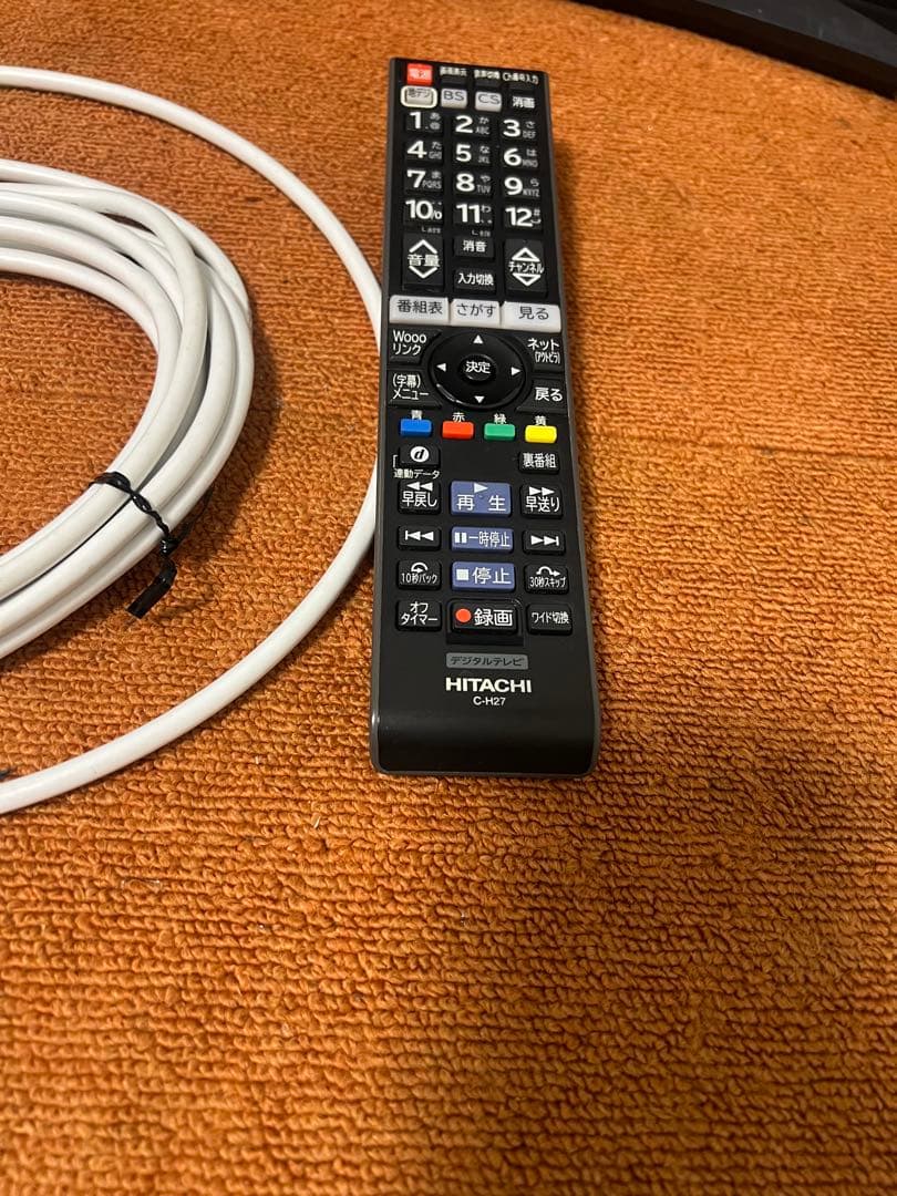 HITACHI WOOO 37V型 録画機能付き液晶テレビ L37-XP05
