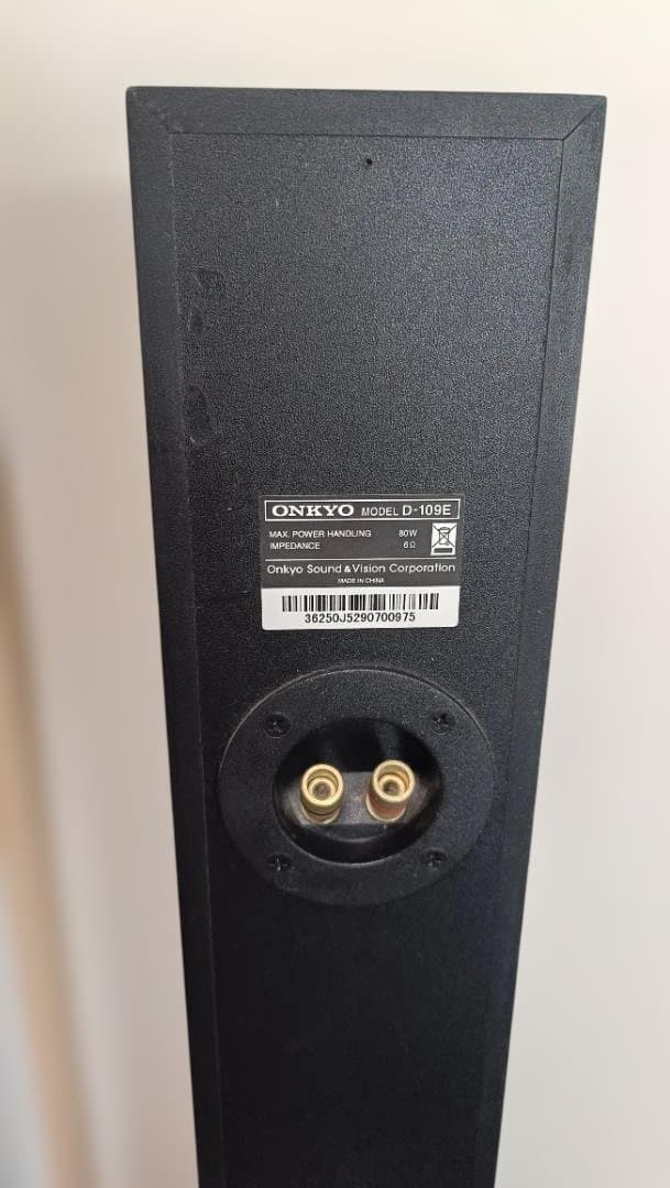 ONKYO D-109E(B)　トールボーイスピーカー（ペア）