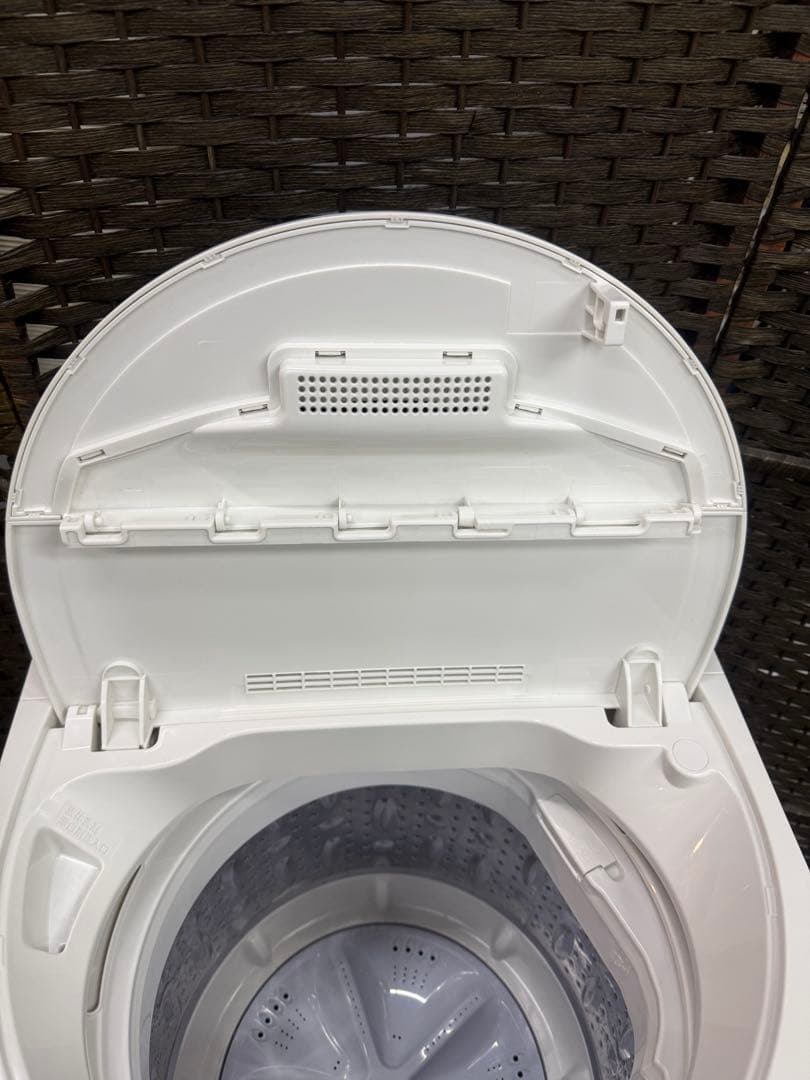 【分解洗浄消毒作業済】【美品】SHARP 5.5Kg全自動洗濯機　ES-GE5C