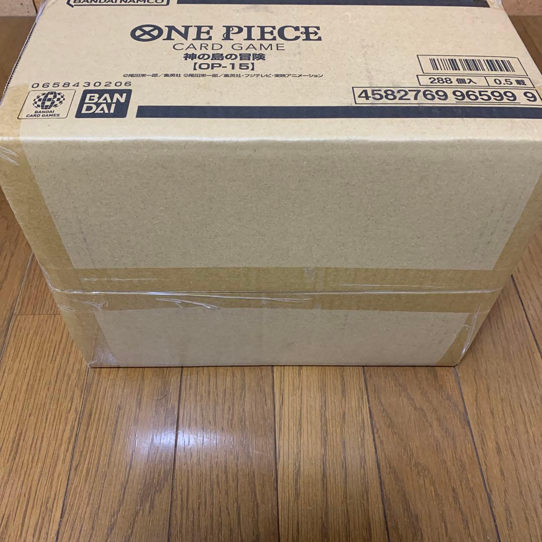 【新品未開封】ワンピースカード 神の島の冒険【OP-15】1カートン