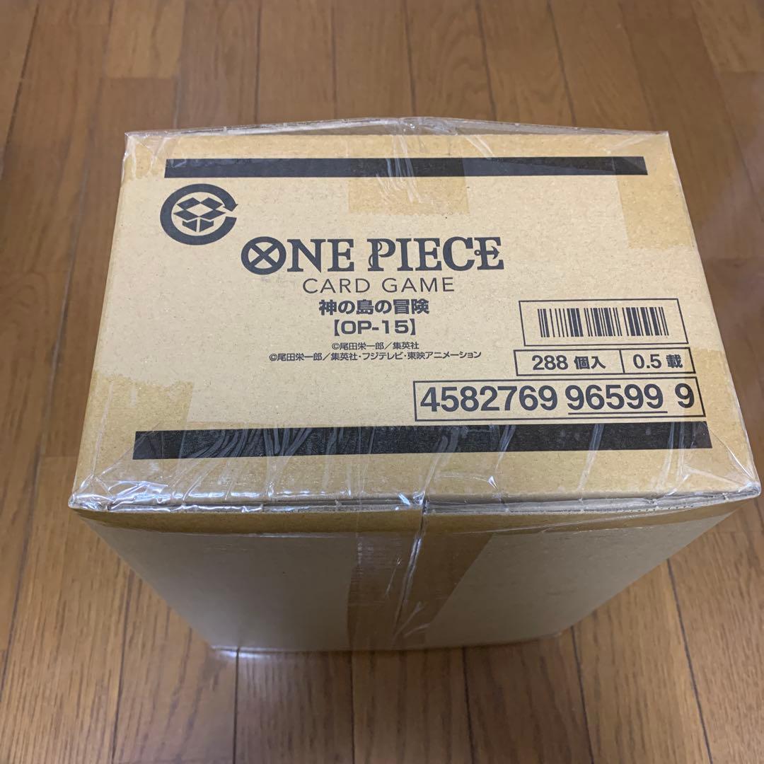 【新品未開封】ワンピースカード 神の島の冒険【OP-15】1カートン