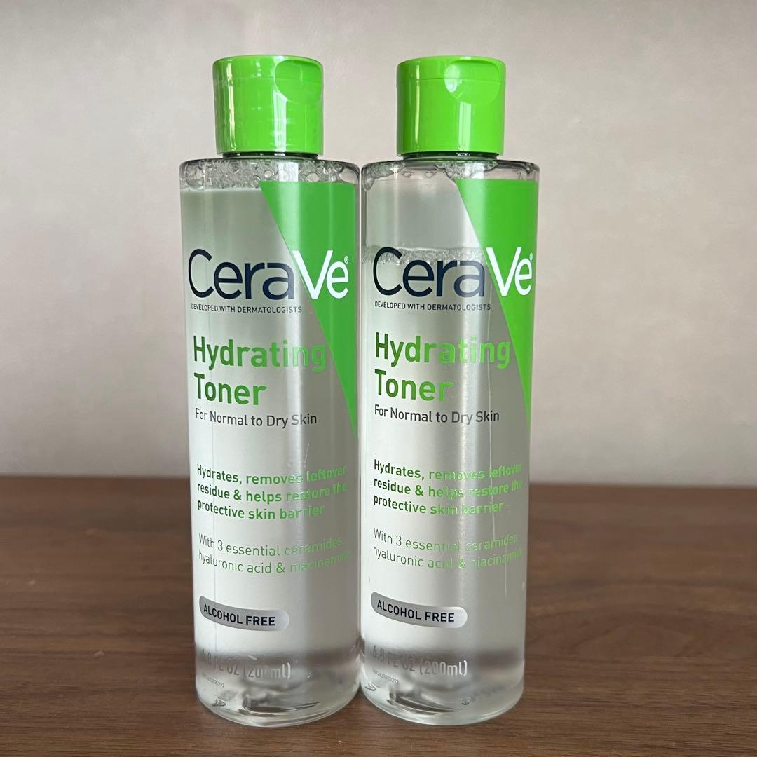 CeraVe モイスチャライジング クリーム &ハイドレーティングトナー　セット