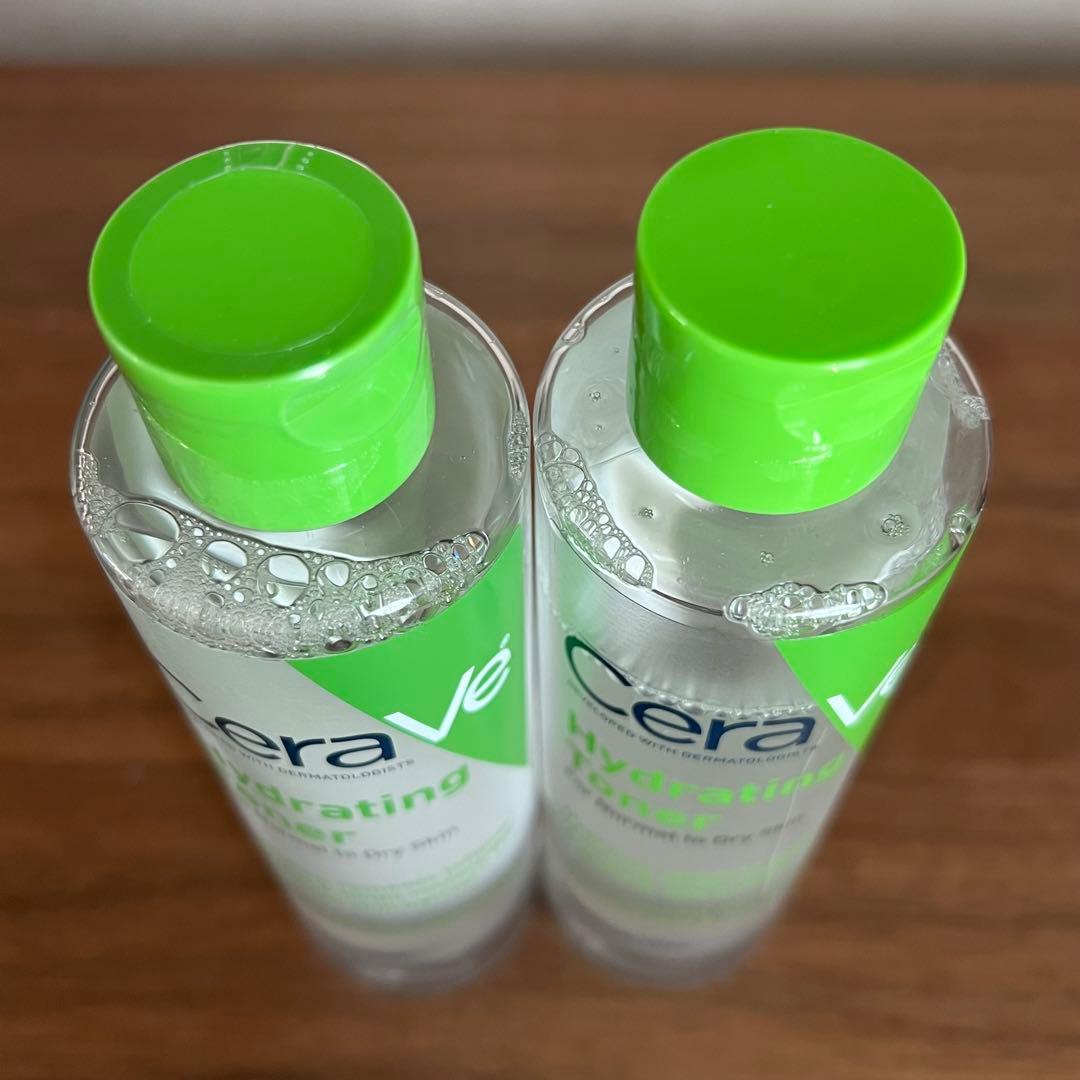 CeraVe モイスチャライジング クリーム &ハイドレーティングトナー　セット