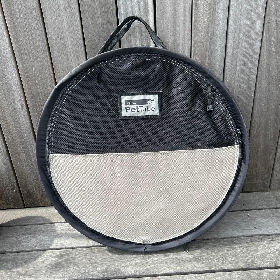 PetTube ペット用キャリーバッグ 黒・グレー