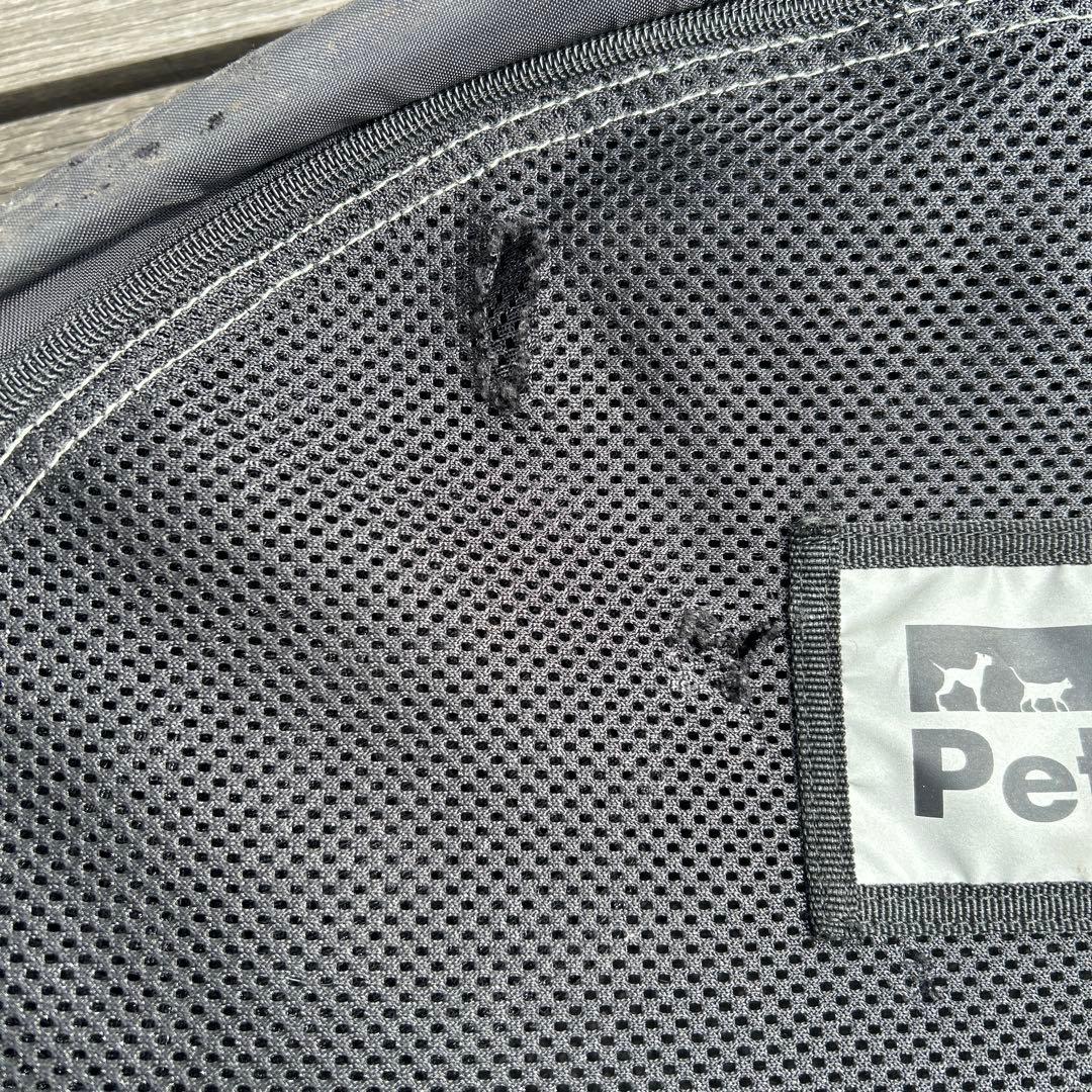 PetTube ペット用キャリーバッグ 黒・グレー